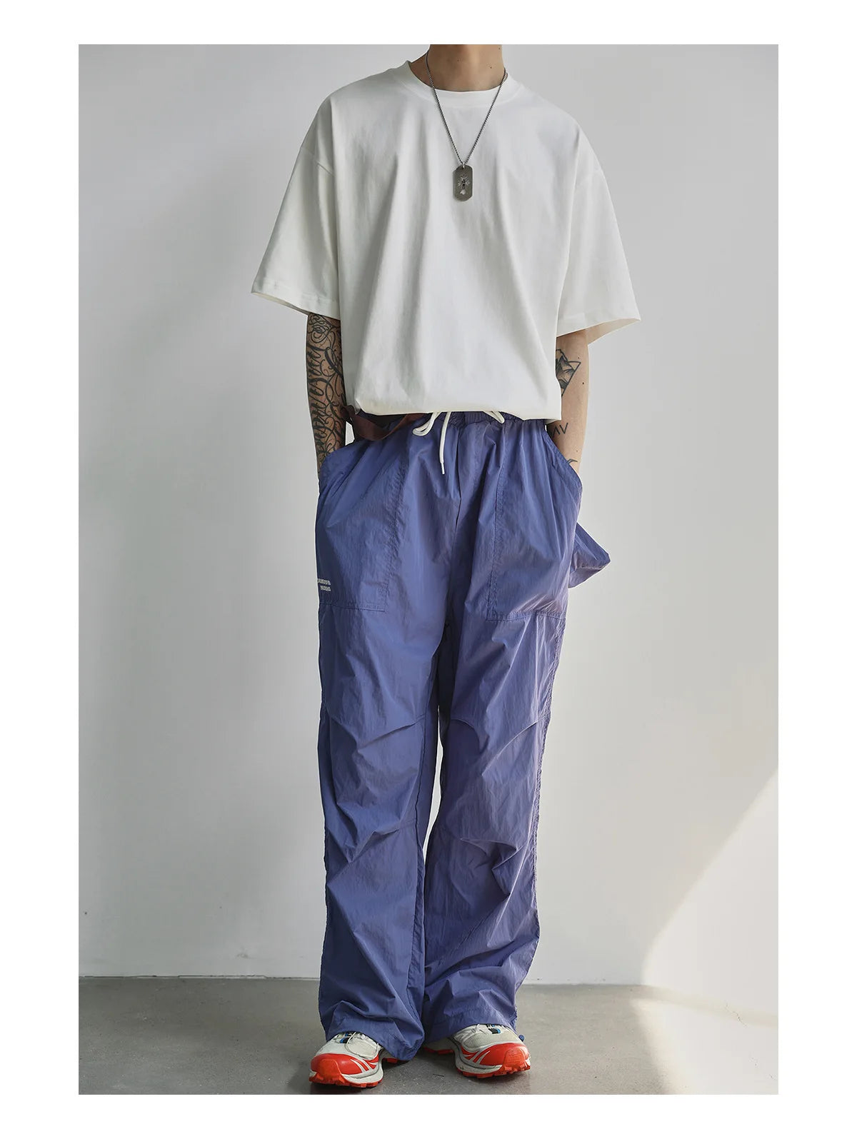 Lightweight Quick Dry Outdoor Work Trousers For Men Women Summer Casual Loose Straight Leg Long Pants Mountain Hiking Bottoms