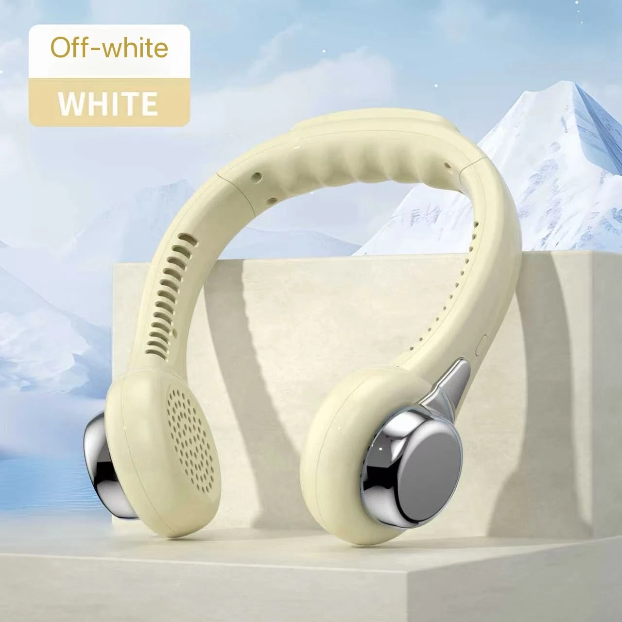 Neck-Hanging Fan Portable Summer Air Cooler USB Cooling Fan + Summer Personal Cooling Fan Hands-Free Fan/Wearable/Suitable for Outdoor Activities/Sports/Kitchen/Office