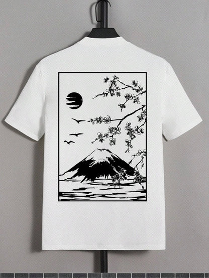 Men Cotton T Shirt - Summer Casual Tee | Breathable Loose Fit Hip Hop Top