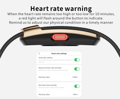 QX Air 25 Days Battery Life Heart Rate & Sleep Tracker Real-time Monitoring Light Exercise IP68 Waterproof Smart Band Bracelet