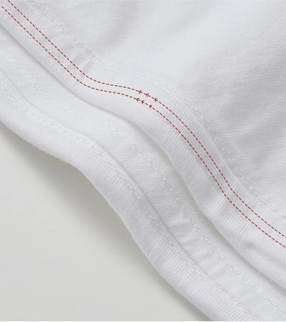 Cotton Womens T-Shirt - Summer Short Sleeve Loose Basic Top - ZOOMNSTORE