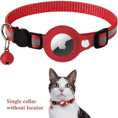 Pet GPS Tracker - Bluetooth Dog GPS Collar | Reflective Wearable Locator