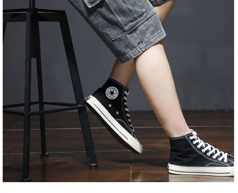 Denim Knee Length Shorts - Casual Loose Fit Multi Pocket Boyfriend Style Jeans