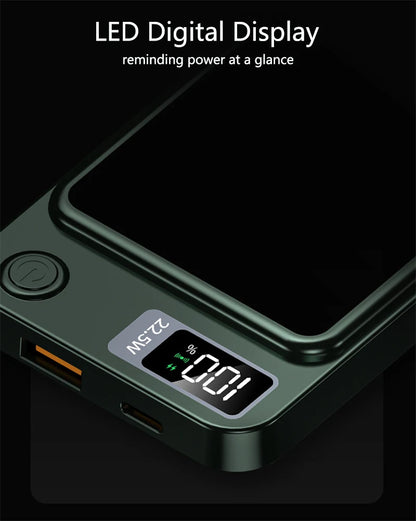 Magnetic Wireless Power Bank 50000mAh 22.5W Fast Charging External Battery Charger for Huawei Samsung iPhone PD 20W Powerbank