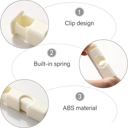 Food Bag Sealing Clips – Reusable Spring-Clamp Set (Bulk Pack)