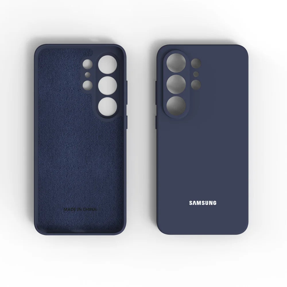 For Samsung Galaxy S26 Ultra Case Silky Silicone Cover Soft-Touch Back Protective Housing For S26Ultra S26 Plus S25 FE S24 S23