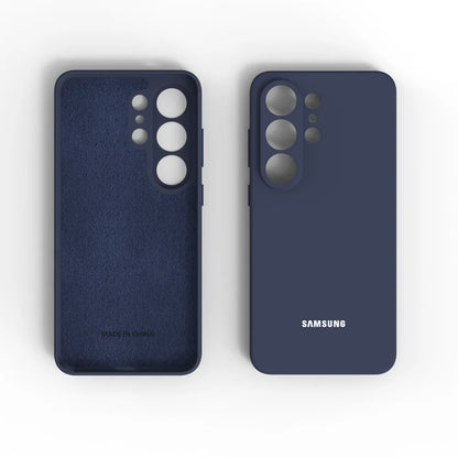 For Samsung Galaxy S26 Ultra Case Silky Silicone Cover Soft-Touch Back Protective Housing For S26Ultra S26 Plus S25 FE S24 S23