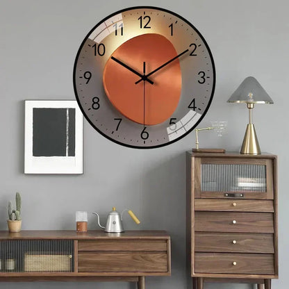 Silent Battery Operated Wall Clock - Non-Ticking Decor for Home  Office