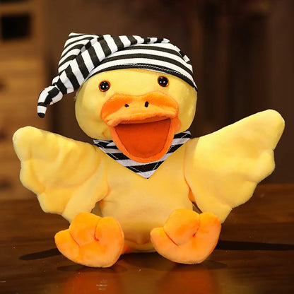 Plush Hand Puppets - Kawaii Animal Finger Puppet Dolls for Kids Educational Toys