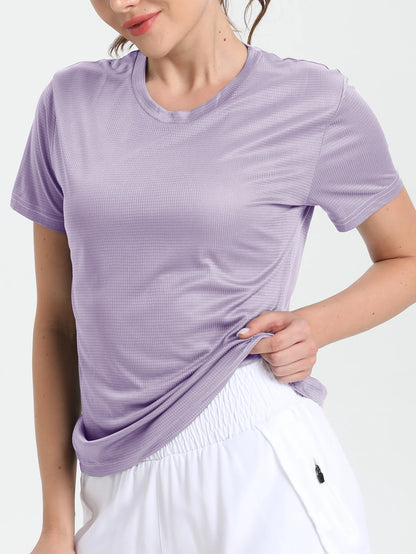 Women's Quick-Dry Sport T-Shirt – Ultralight Breathable Running Top
