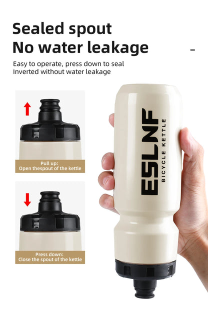 ESLNF Bicycle Riding Water Bottle Large Capacity Fitness Water Cup Road Bike Mountain Bike Portable Sports Outdoor Water Cup