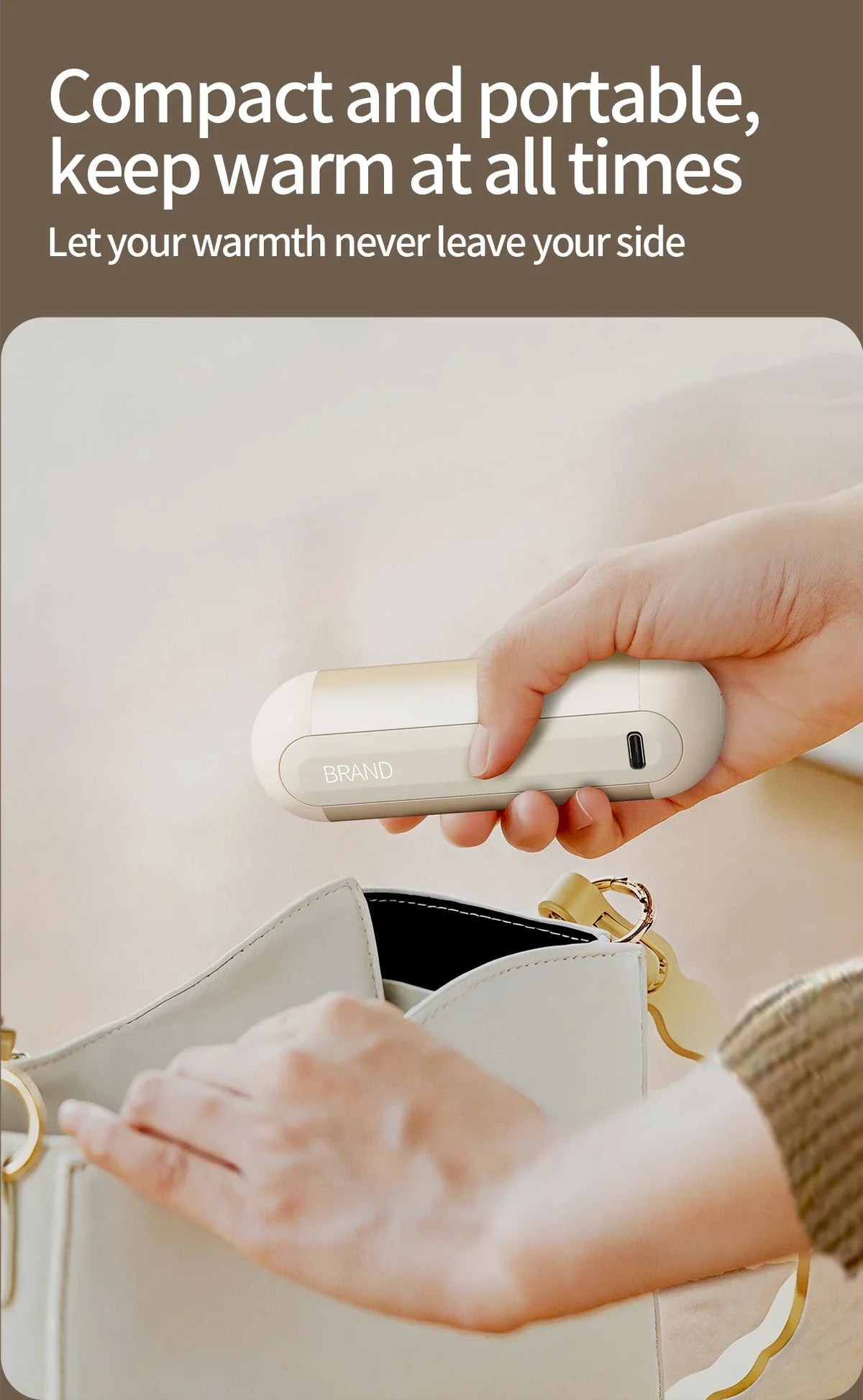 2 Pack Rechargeable Hand Warmers Electric Magnetic Portable Pocket Heater Fast Heating 3 Settings For Women Men Outdoor Camping