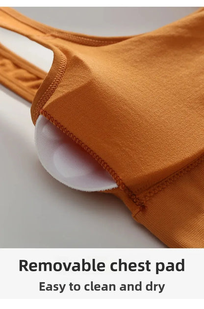 Breathable Sports Bra Anti-Sweat Fitness Top Women Seamless Yoga Bra Shockproof Crop Top Push Up Sport Bra Gym Workout Top