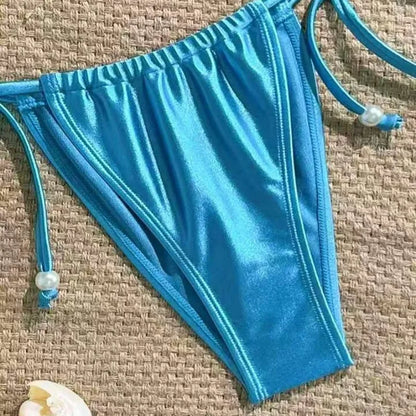 Sexy Shiny MermaidShell Bikini Swimsuit Hot Sale Of The Season New Swimwear Elegant Luminous Design Attractive Female Underwe