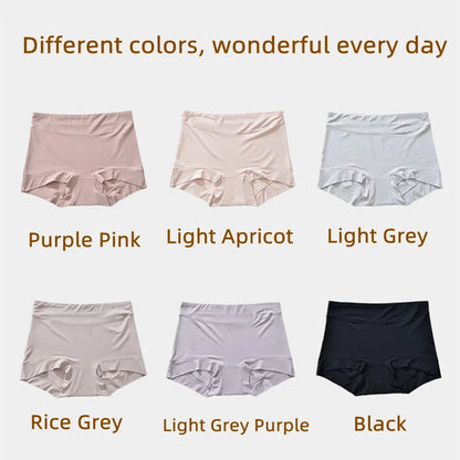 Women's Underwear 60s Modal Fabric Panties for Women High-Rise Female Underwear Briefs Cozy Underpants Plus Size Safety Shorts