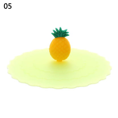 Silicone Cup Lids – Cute 10cm Leakproof Heat-Resistant Mug Covers