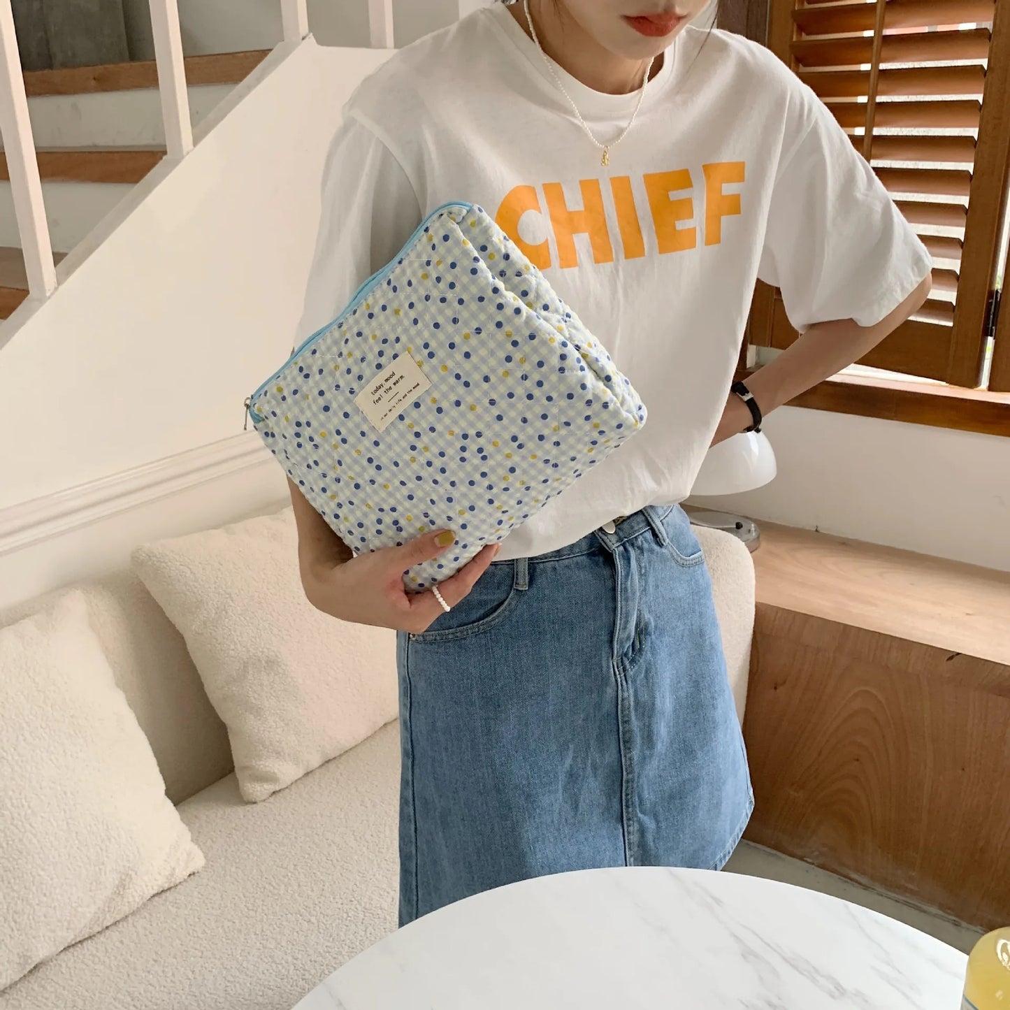 Baby Diaper Bag Cartoon Print Nappy Bag Zipper Handbag Carry Pack Travel Outdoor Diaper Storage Bag Multi Functional Storage Bag