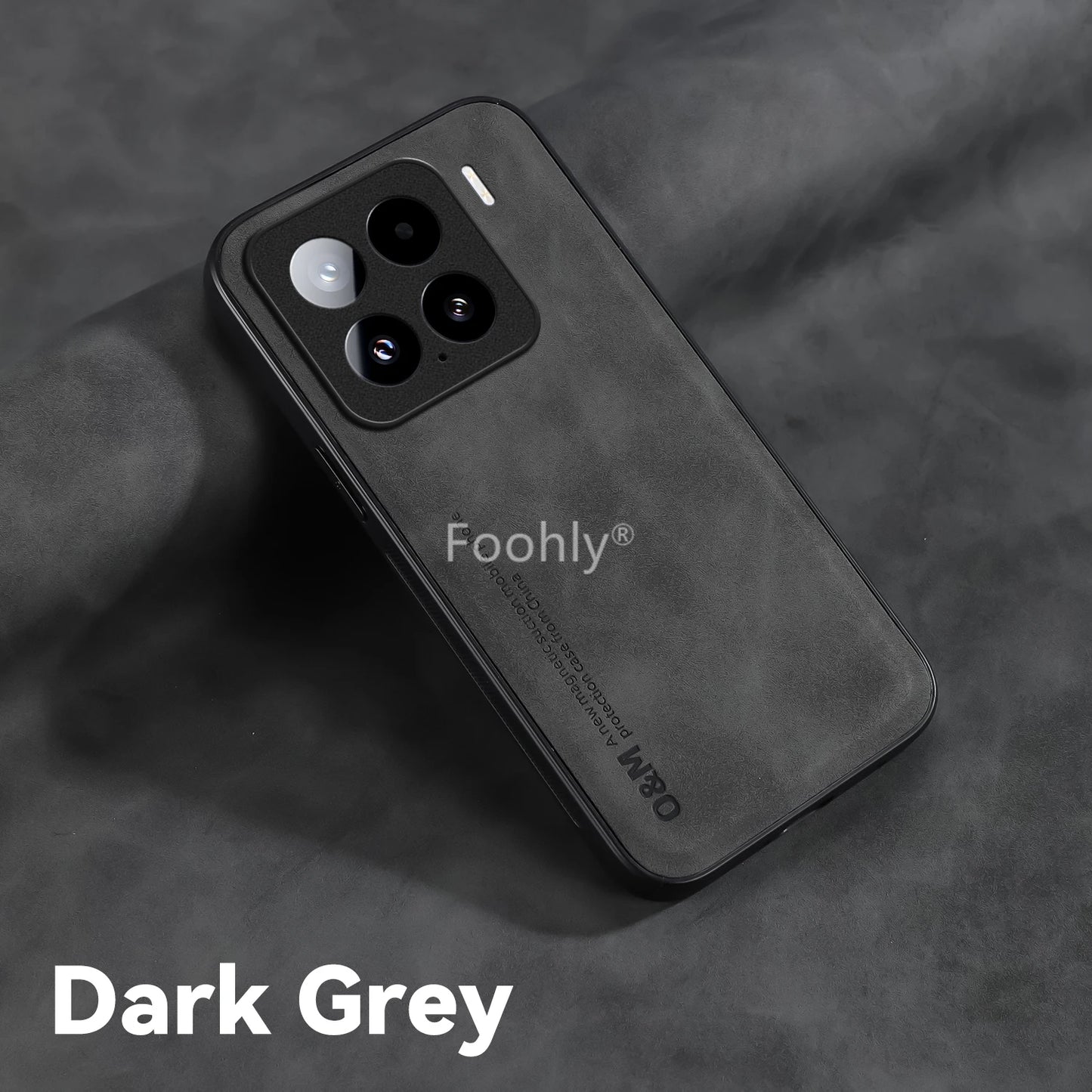 Nubuck Leather Shockproof Magnetic Case for Xiaomi 17T Pro 5G Mi 15T Protective Cover Back Shell Coque Funda