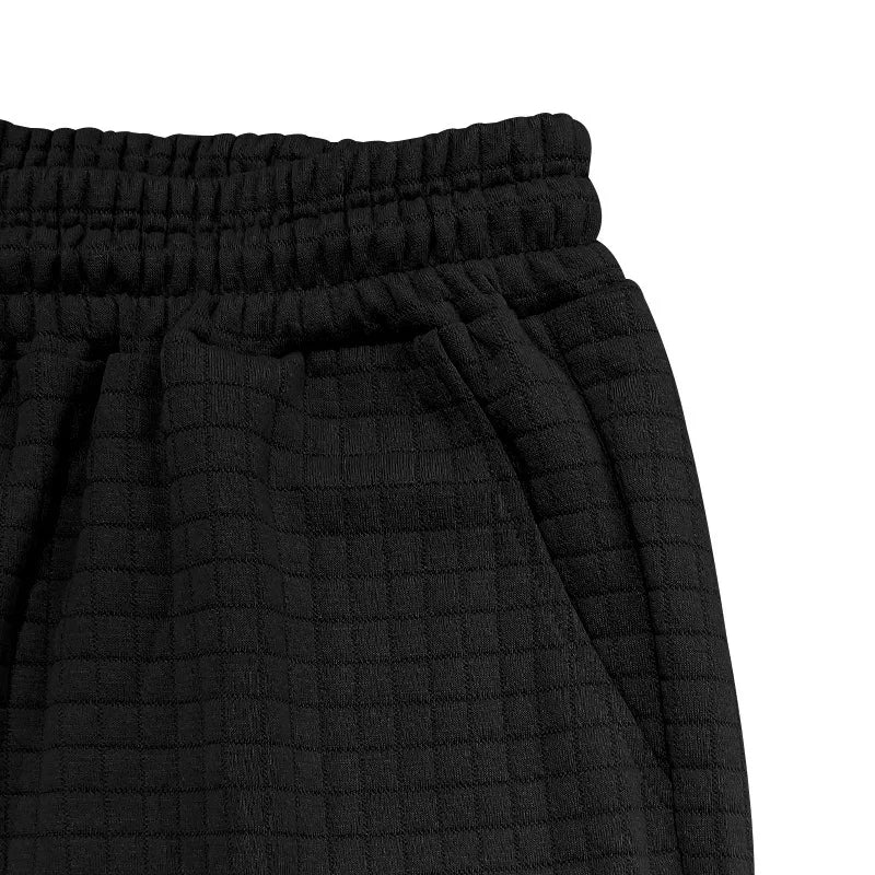 Men's Casual Shorts - Summer Lightweight Drawstring Baggy Fitness Pants