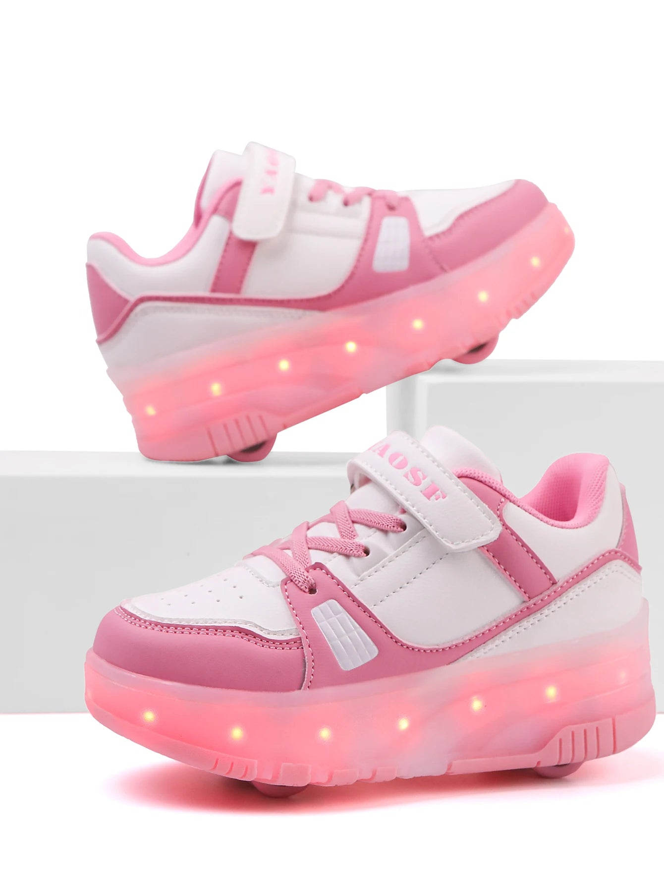 Popular and fashionable children's upgraded version of walking shoes, automatic bouncing wheel sports shoes