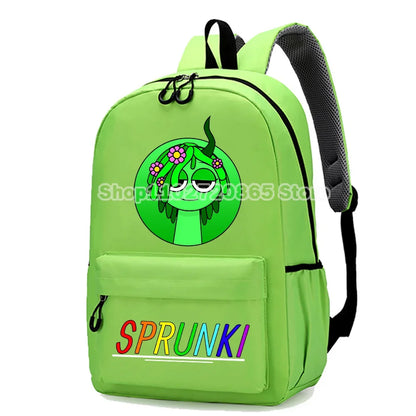 Anime Cartoon School Backpack - Waterproof Oxford Cloth Bookbag for Kids - ZOOMNSTORE