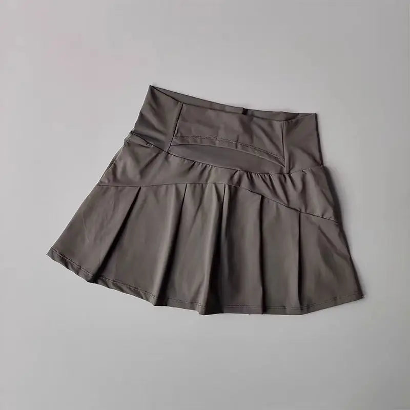 Women Tennis Skirt High Waist Shorts in Skirt Sports Skirt Gym Shorts Fitness Yoga Skirt Running Sport Skirts Golf Wear Skirt