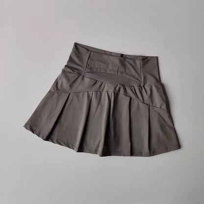 Women Tennis Skirt High Waist Shorts in Skirt Sports Skirt Gym Shorts Fitness Yoga Skirt Running Sport Skirts Golf Wear Skirt
