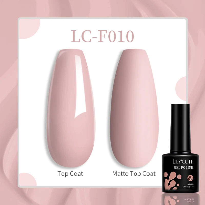 Gel Nail Polish - LILYCUTE UV Gel Varnish 7ML | Soak Off, Long Lasting Colors