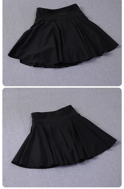 Yoga Wear Athletic Skorts Running Workout Sports Skirts High Waisted Pleated Tennis Skirt for Women
