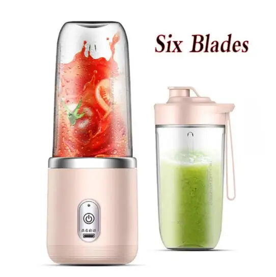 Portable Electric Juicer Blender - Multi Fruit Mixer  Milkshake Maker