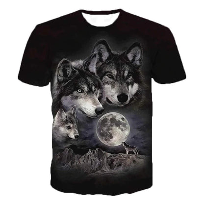 3D Wolf Hoodies Men Hooded Animal Printed Hoodie Sweatshirts Tracksuits Man/women Jackets Funny Hoody DropShipping
