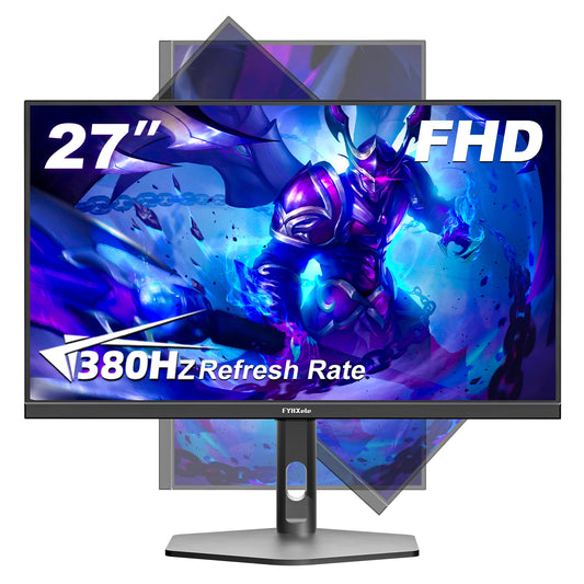 27 Inch Gaming Monitor – 1080P IPS FHD Display | 380Hz Refresh Rate, FreeSync Compatible