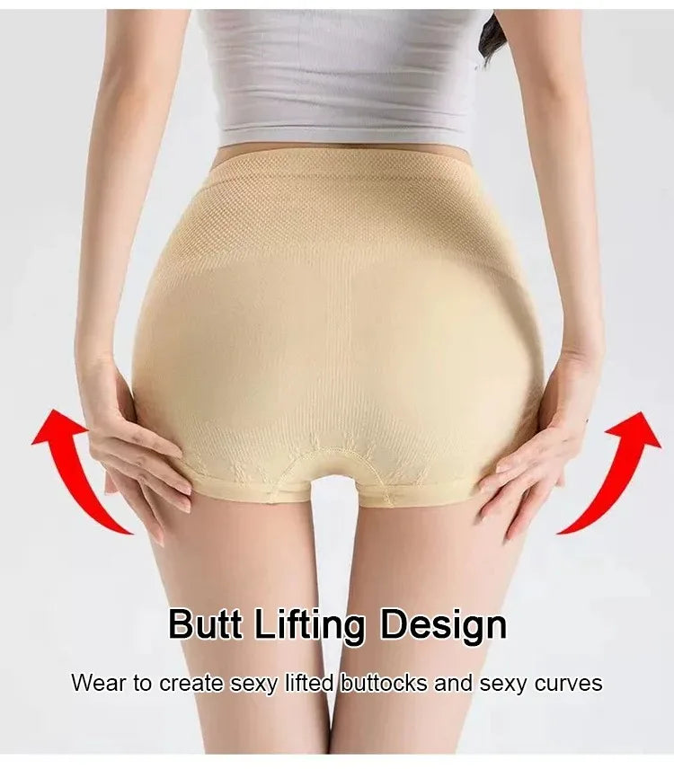 3PCS/set Universal Underwear Woman High Waist Women's Panties Comfort Cotton Brief Breathable Panty Underpants for Ladies