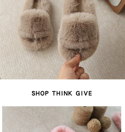 Children's Cotton Slippers - Kids Winter Slippers | Non Slip Flat Shoes For Boys & Girls