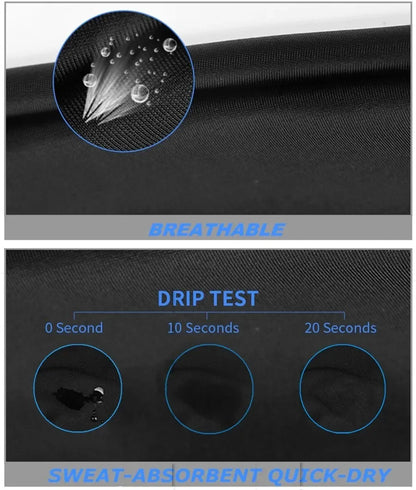 Men Cycling Jersey – Sleeveless Triathlon Cycling Wear with Breathable Shock Proof Pad