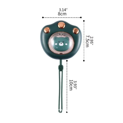 Cute Mini Cat's Claw Hand Warmer Rechargeable 2 Heat Levels Electric Heater Portable Pocket Warmer Students