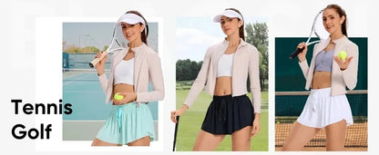 2 in 1 Jogger Flowy Athletic Shorts for Women Gym Yoga Workout Running Tennis Skirt Comfy Skort Lounge Cute Clothes Casual Wear