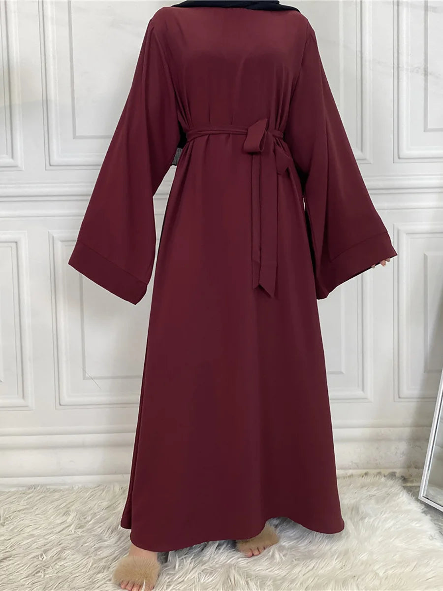 Modest Abaya Dress Ramadan Kaftan For Women | Elegant Muslim Maxi Robe