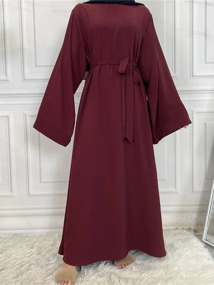Modest Abaya Dress Ramadan Kaftan For Women | Elegant Muslim Maxi Robe