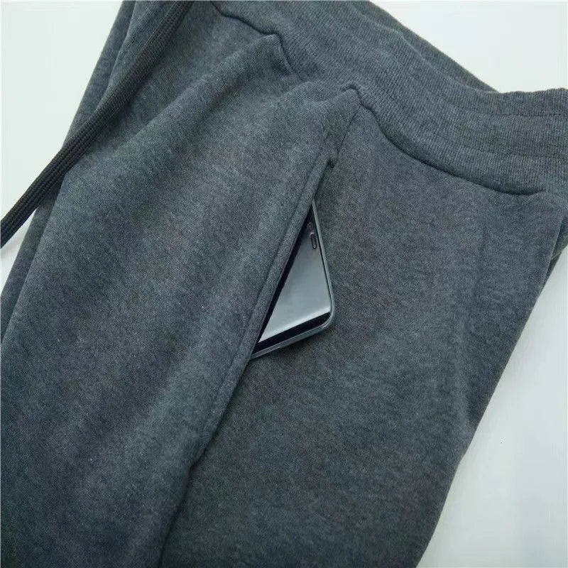 New style printed sport pants suitable for both men and women, luxurious long-distance running pants, casual fitness pants