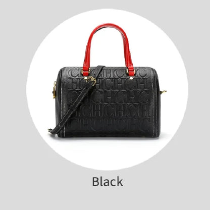 Women's Leather Handbag - Large Capacity Soft Genuine Leather Shoulder Bag For Daily Commute