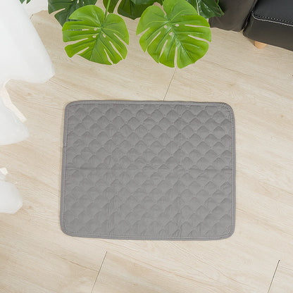 1PC Summer Pet Mat Kennel Mat Plaid Waterproof Mat Household Cat And Dog Sofa Mattress