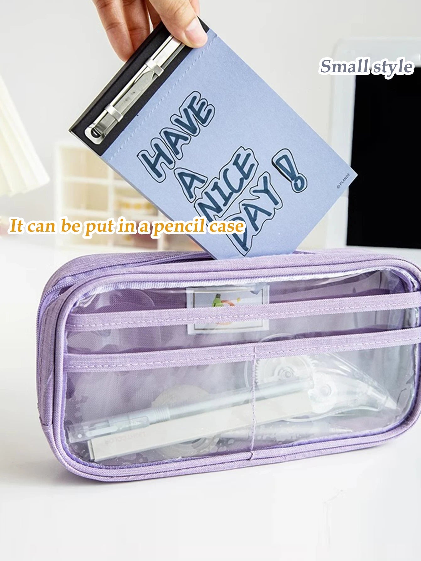 75 Sheets Blank Notepad - Tearable Student Memo Notebook