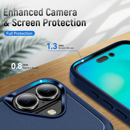 Military Grade Shockproof Armor Case for Iphone 18 17 Pro Max 17 Air 16 16e 15 14 Plus 12 13 Iphone17 Iphone18 Cell Phone Cases