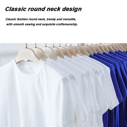 Summer Men T-shirt Cotton Blend Casual Funny Astronaut Design Print Loose O-neck T Shirt for Men Short Sleeve Male T-shirt Tees