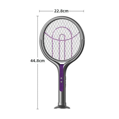 Electric Fly Swatter Rechargeable Electric Mosquito Killer Lamp Bug Zapper Racket Anti Mosquitoes Trap Lamp for Indoor Outdoor