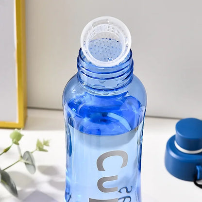 1500ML Water Bottle Motivational Sport Water Bottle Leakproof Bottles Drinking Outdoor Travel Gym Fitness Jugs for Bottle