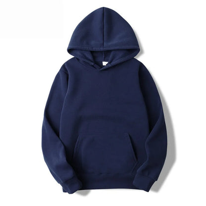 Men's Hoodies - Casual Fleece Hoodie With Hooded Sweatshirt, Regular Fit Pullover