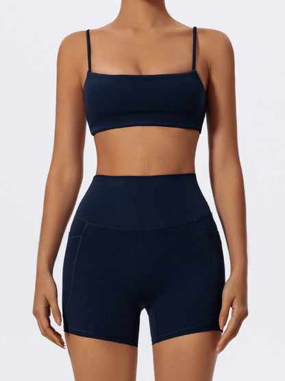 Women Gym Workout Set – Two Piece Activewear with Quick Dry Sportswear & Breathable Bra