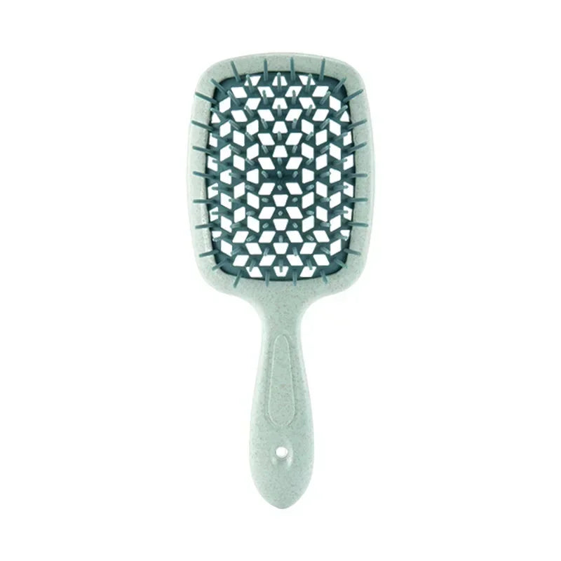Tangled Hair Comb Detangling Hair Brush Massage Combs Hollow Out Wet Curly Hair Brushes Barber Comb Salon Hair Styling Tools